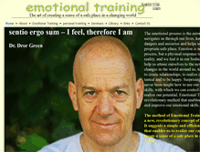 Tablet Screenshot of emotional-training.com